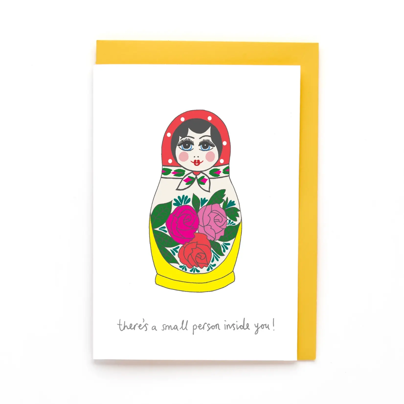You've Got Pen On Your Face Funny Pregnancy Card