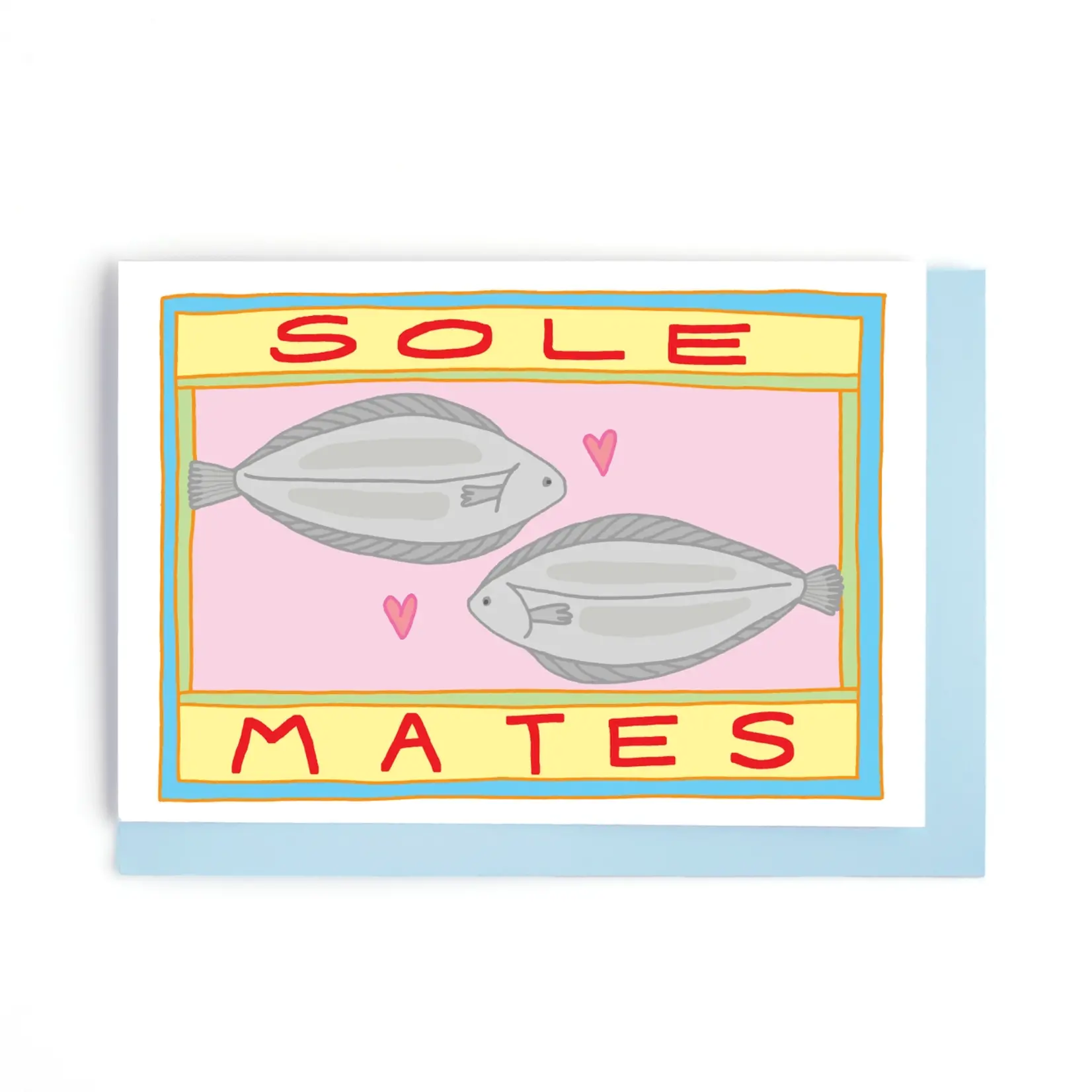 You've Got Pen On Your Face Sole Mates Anniversary Card