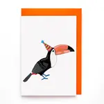You've Got Pen On Your Face Toucan Birthday Card