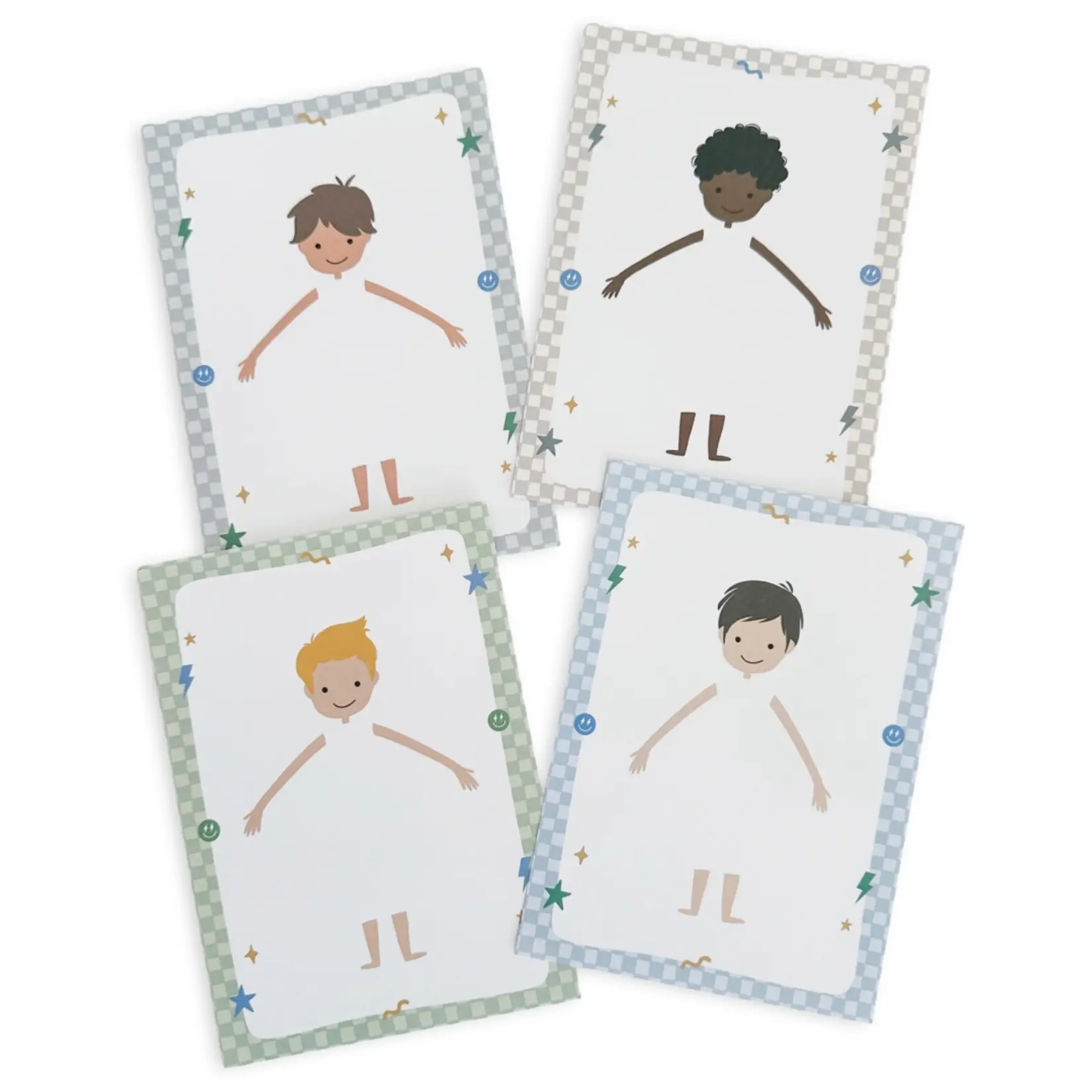Cherrypick Design-A-Doll Boys Notepad