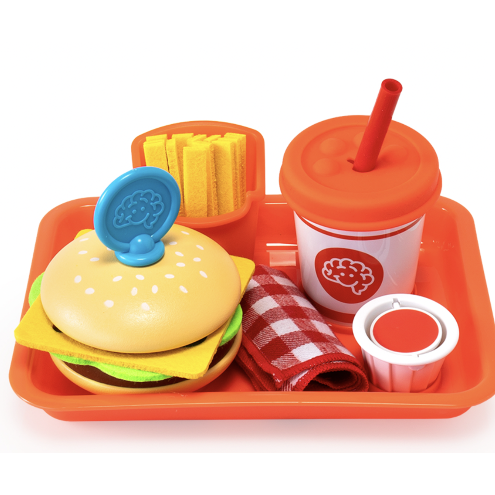 Fat Brain Toy Co Pretendables Burger & Fries
