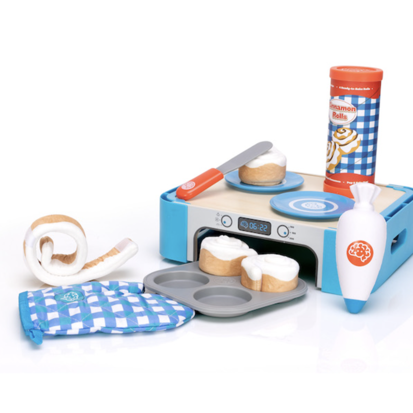 Fat Brain Toy Co Pretendables Cinnamon Roll Set