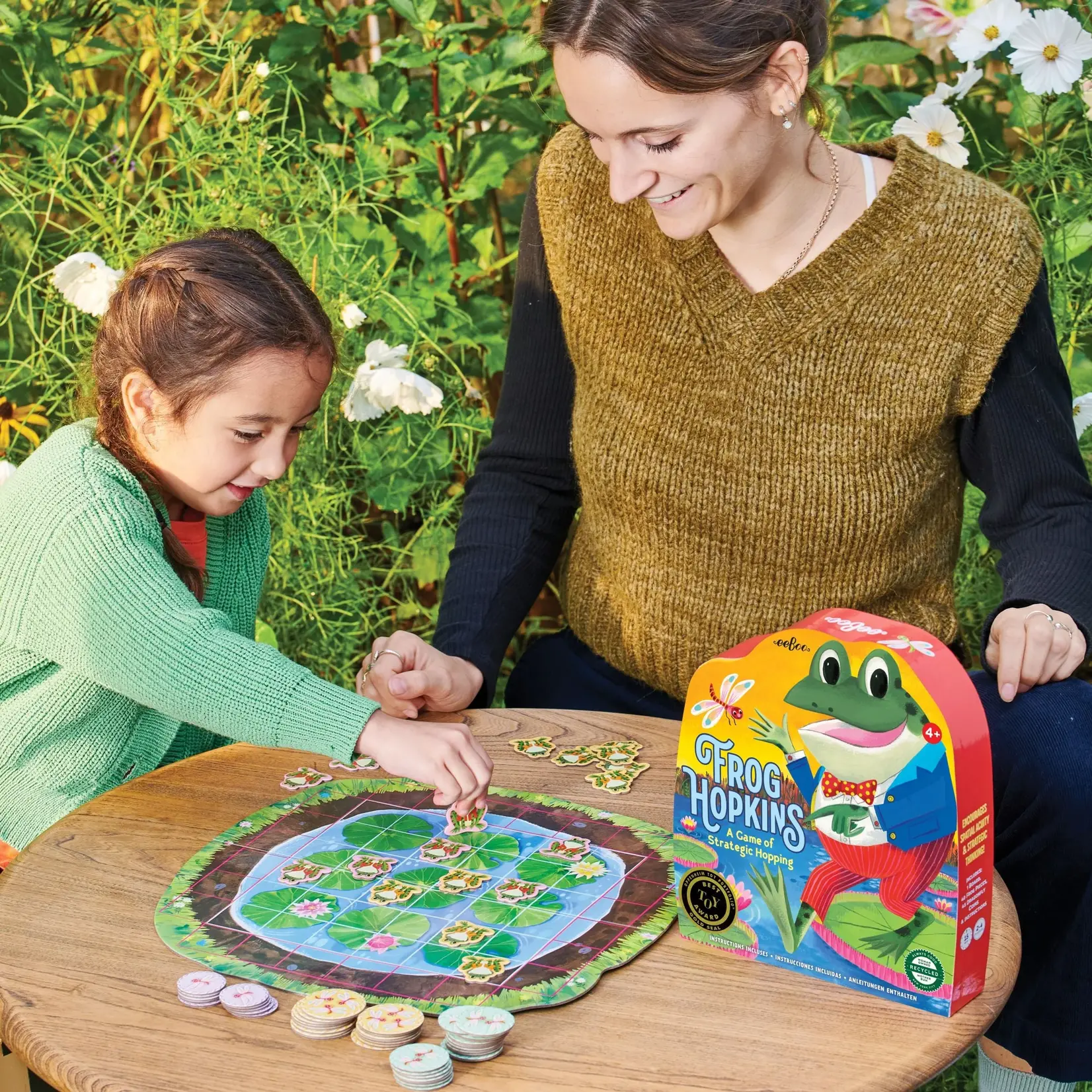 eeBoo Frog Hopkins Game