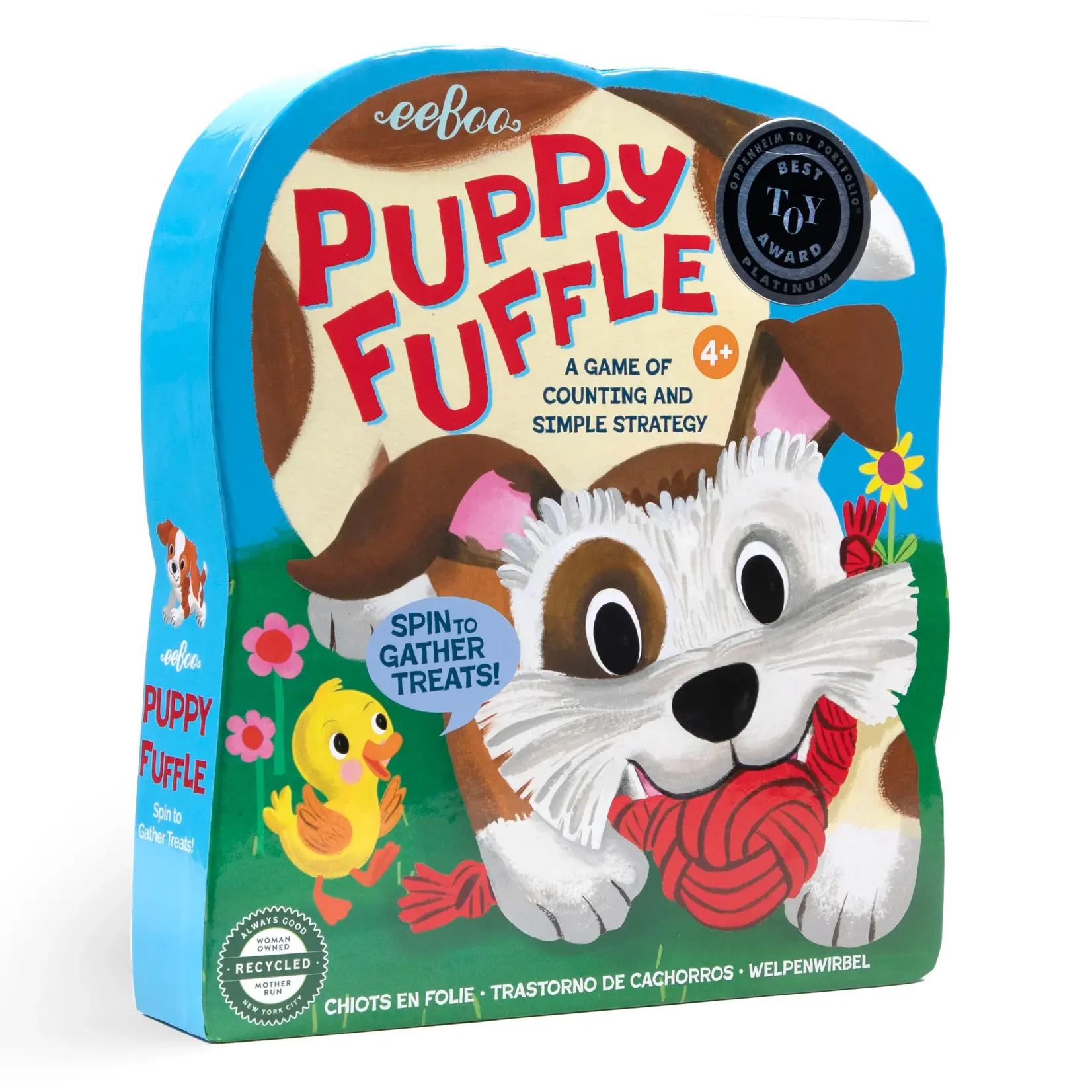 eeBoo Puppy Fuffle Board Game