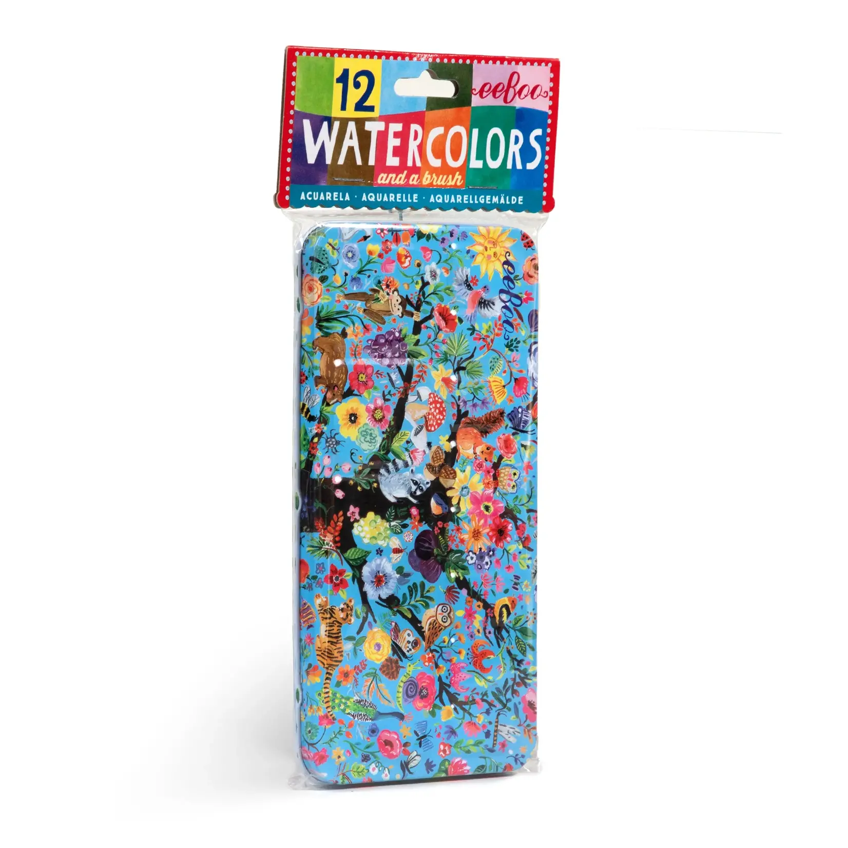 eeBoo Tree of Life 12 Watercolors
