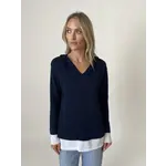 Six Fifty Abigail Hoodie-Navy