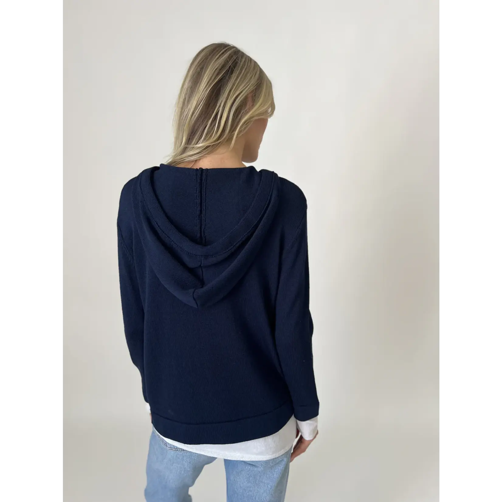 Six Fifty Abigail Hoodie-Navy
