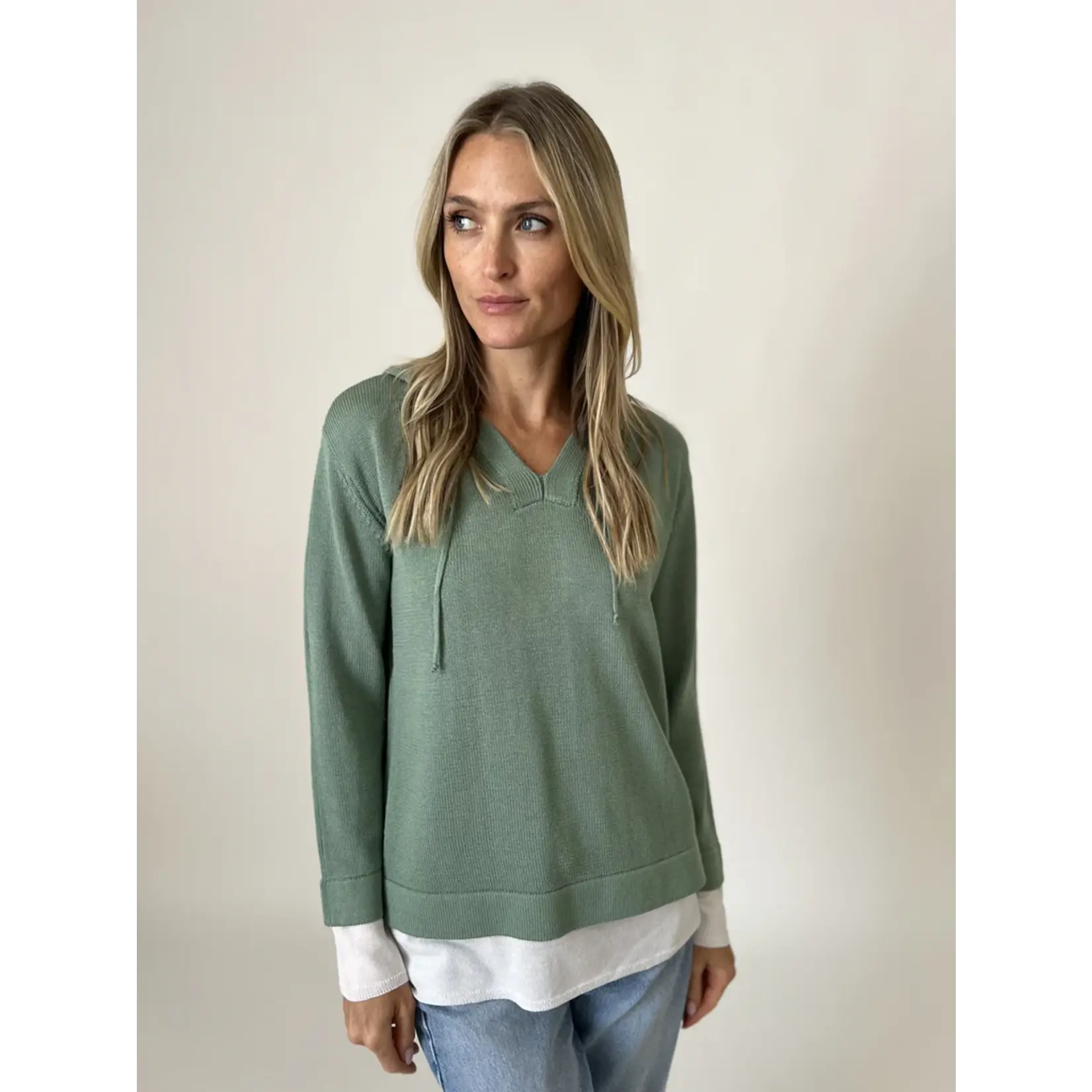 Six Fifty Abigail Hoodie-Green