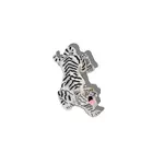 Solar Eclipse Hand-Painted Tiger Claw Clip