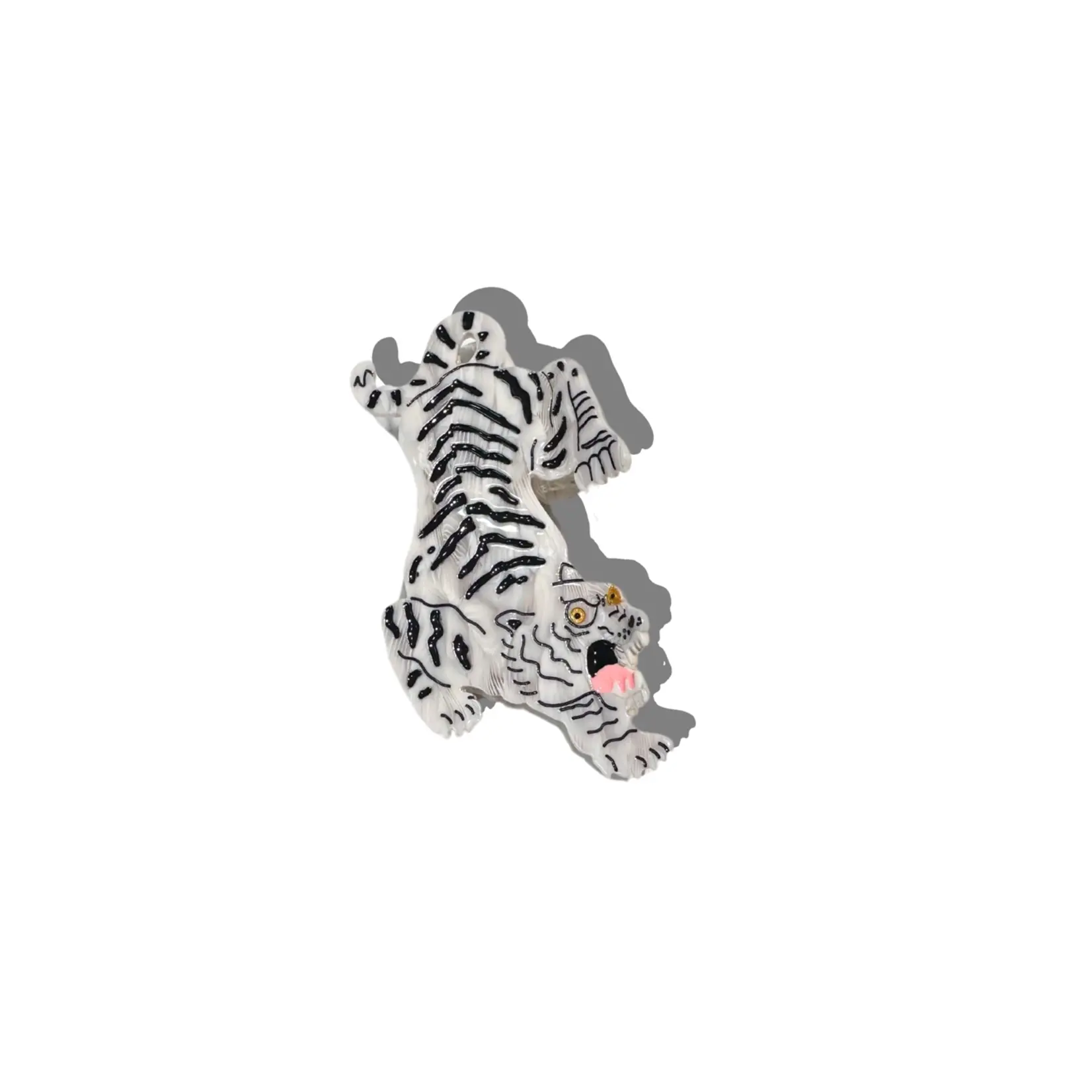 Solar Eclipse Hand-Painted Tiger Claw Clip