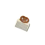 Solar Eclipse Pretzel Pocket Hair Comb FINAL SALE