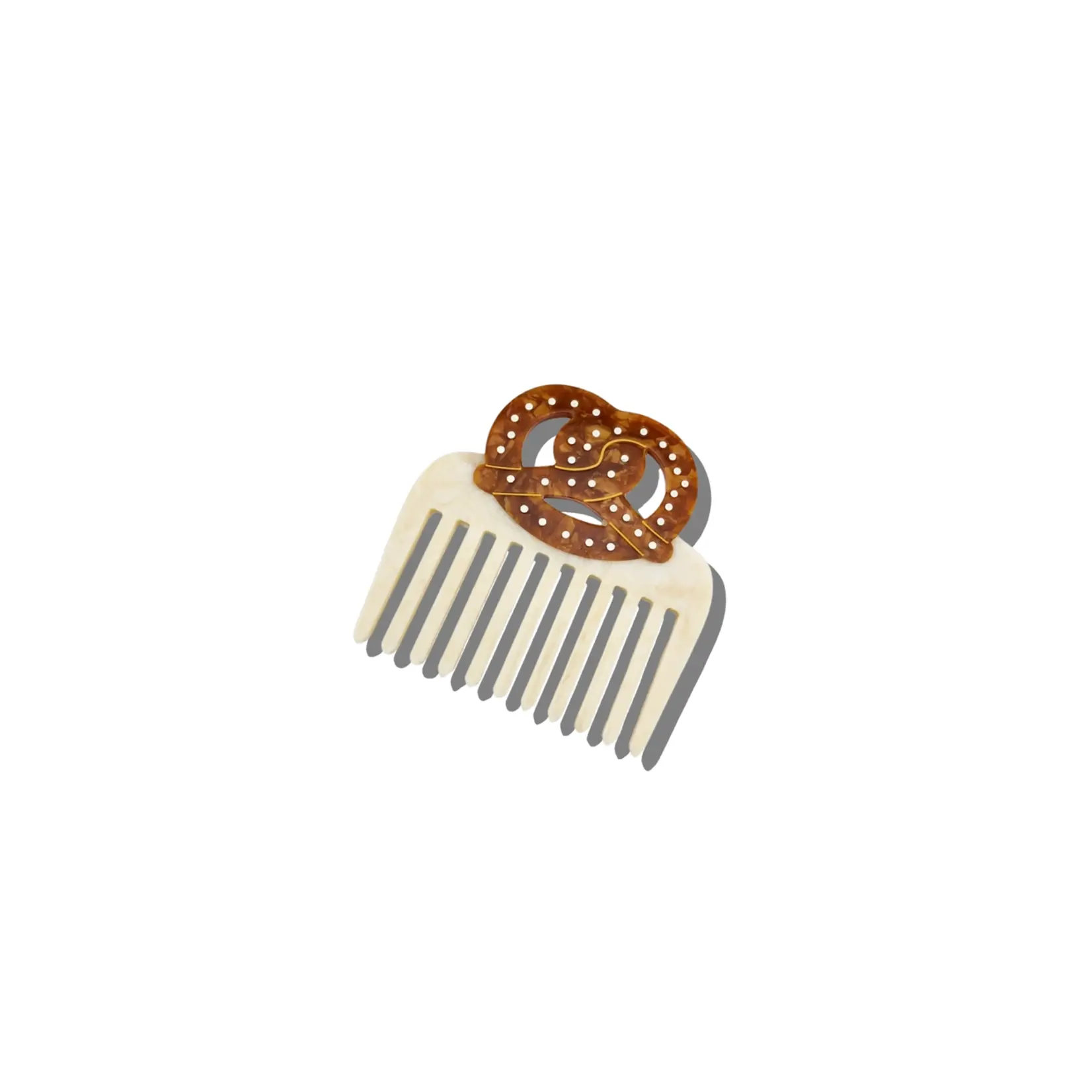 Solar Eclipse Pretzel Pocket Hair Comb FINAL SALE