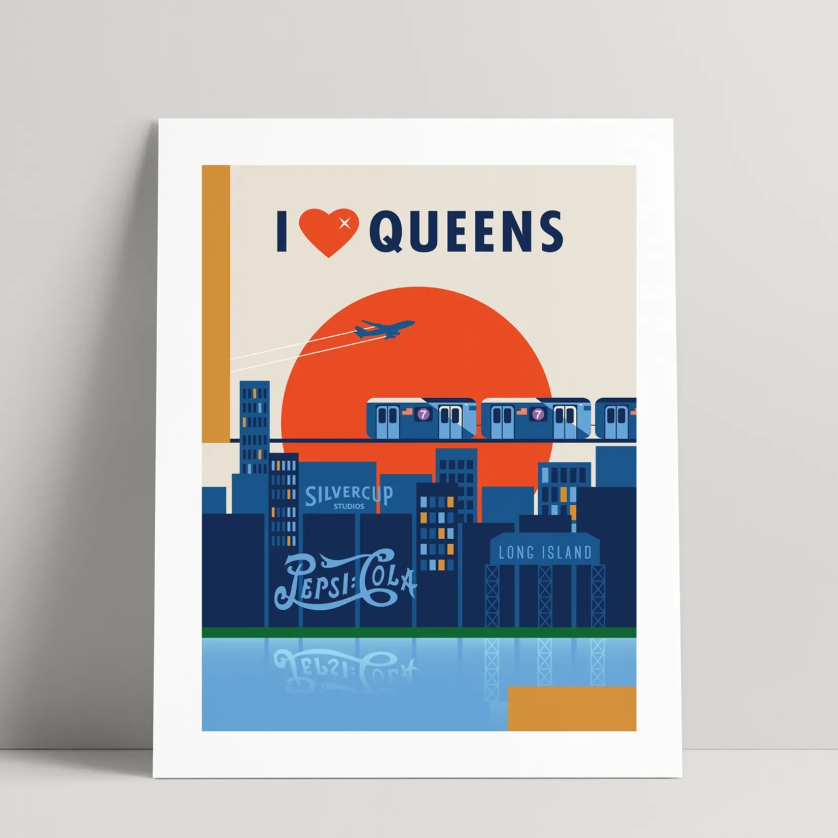 Belle Belette I Love Queens Art Print