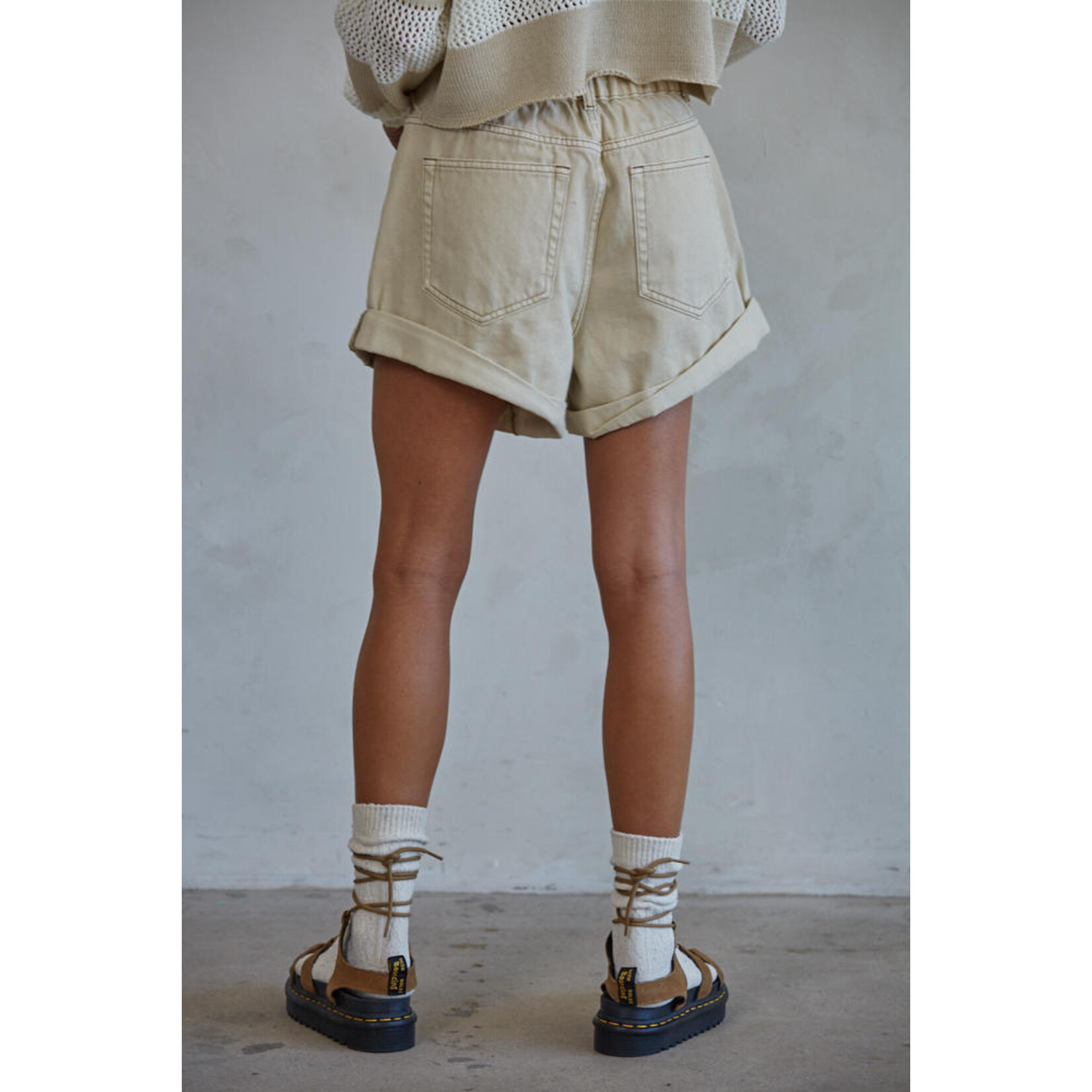 By Together Cruisin' Shorts-Sand