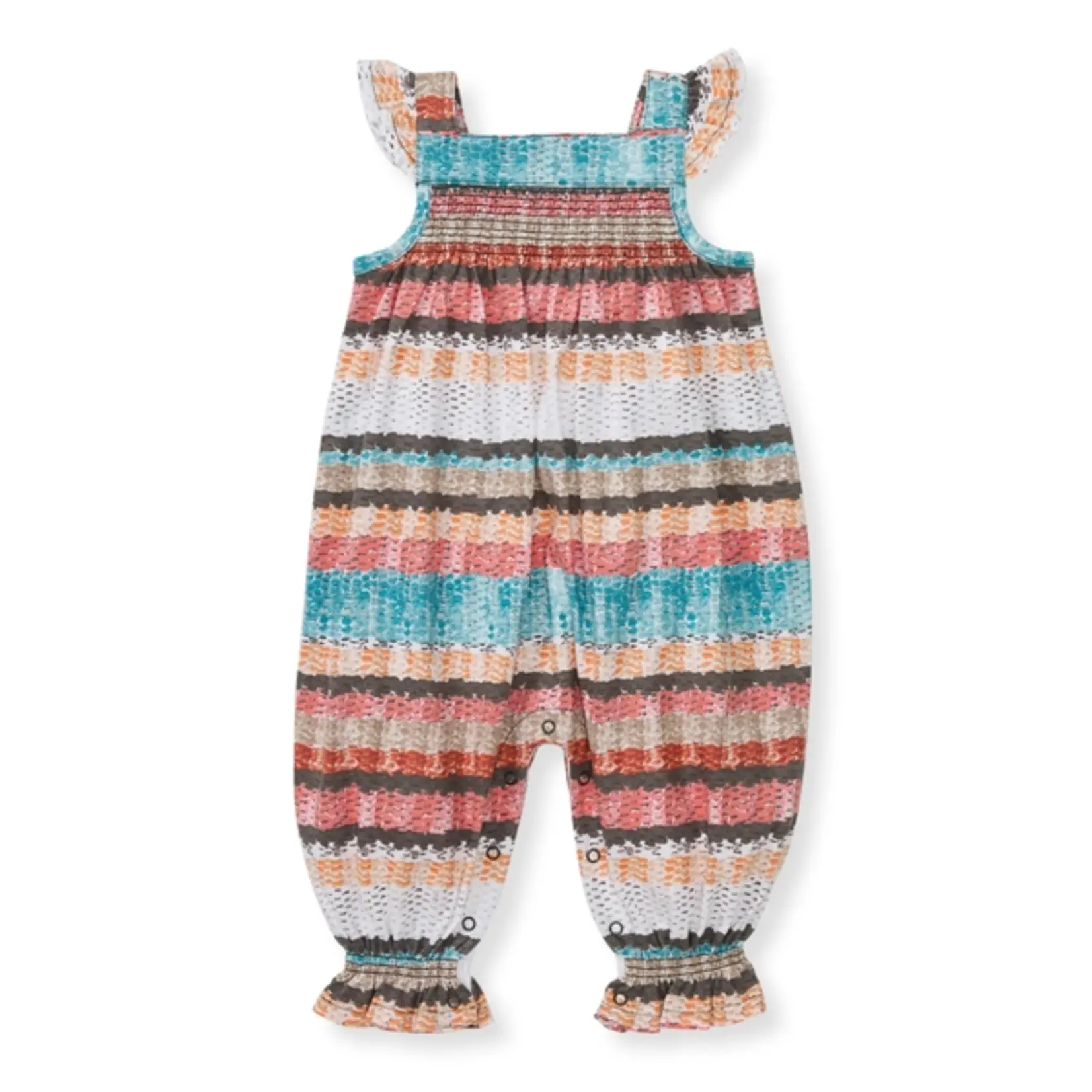 Burt's Bees Woven Stripe Jumpsuit