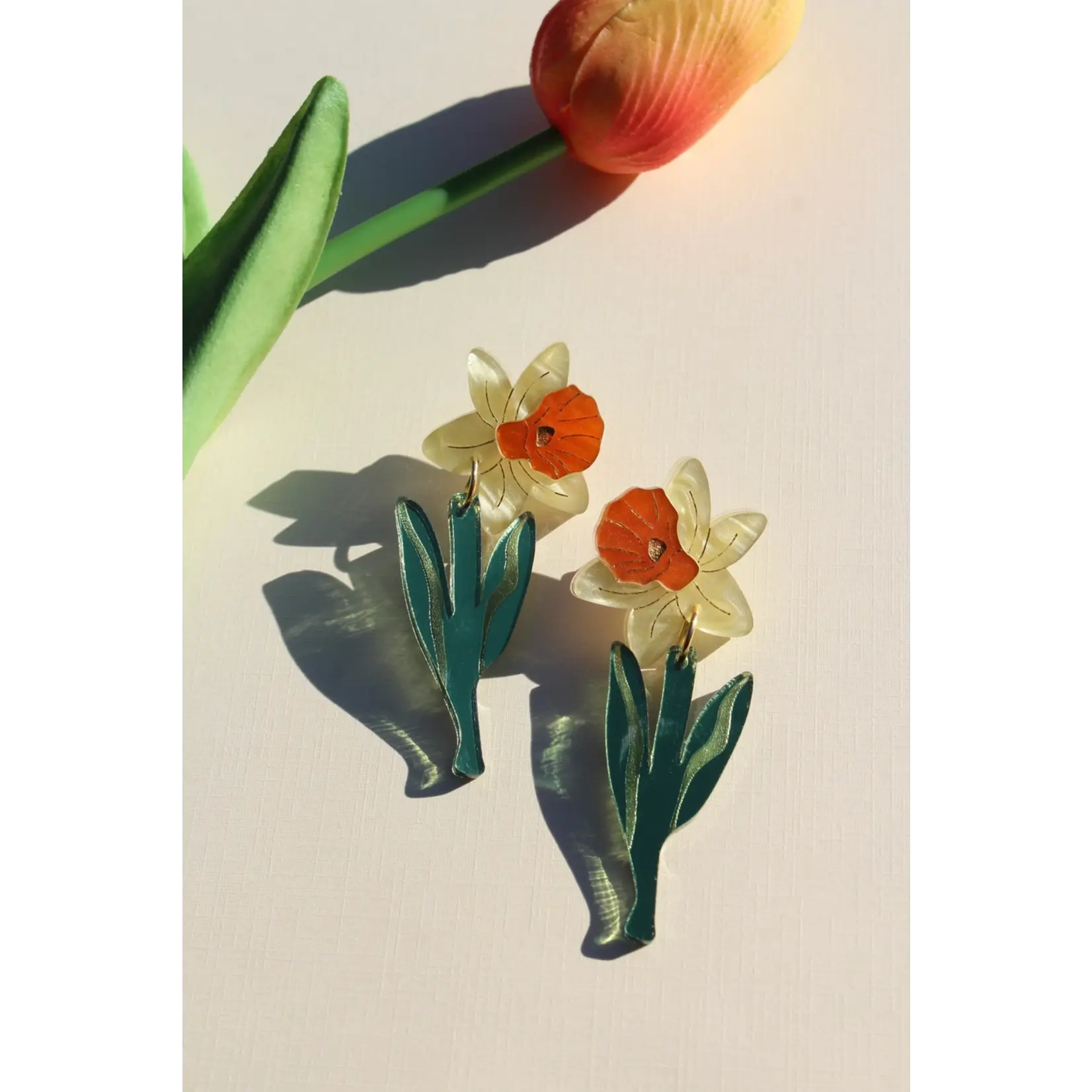 Not Picasso Daffodils Earrings