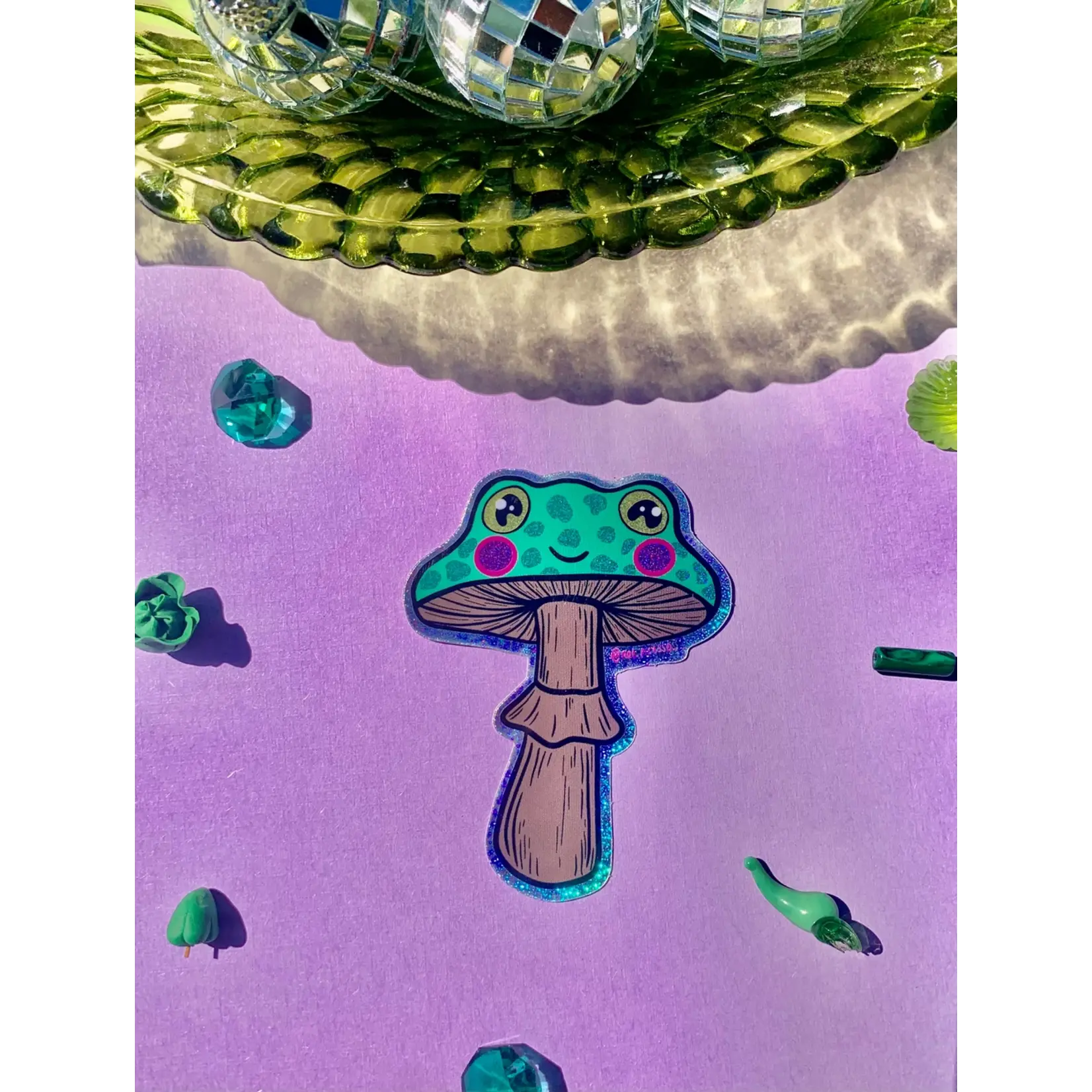 Not Picasso Frogshroom Sticker