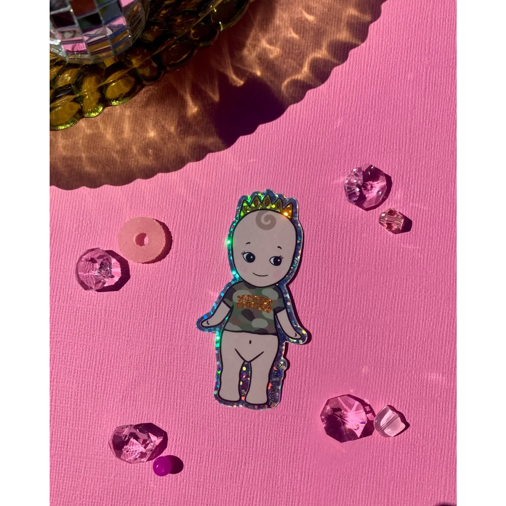 Not Picasso Midwest Princess Kewpie Sticker