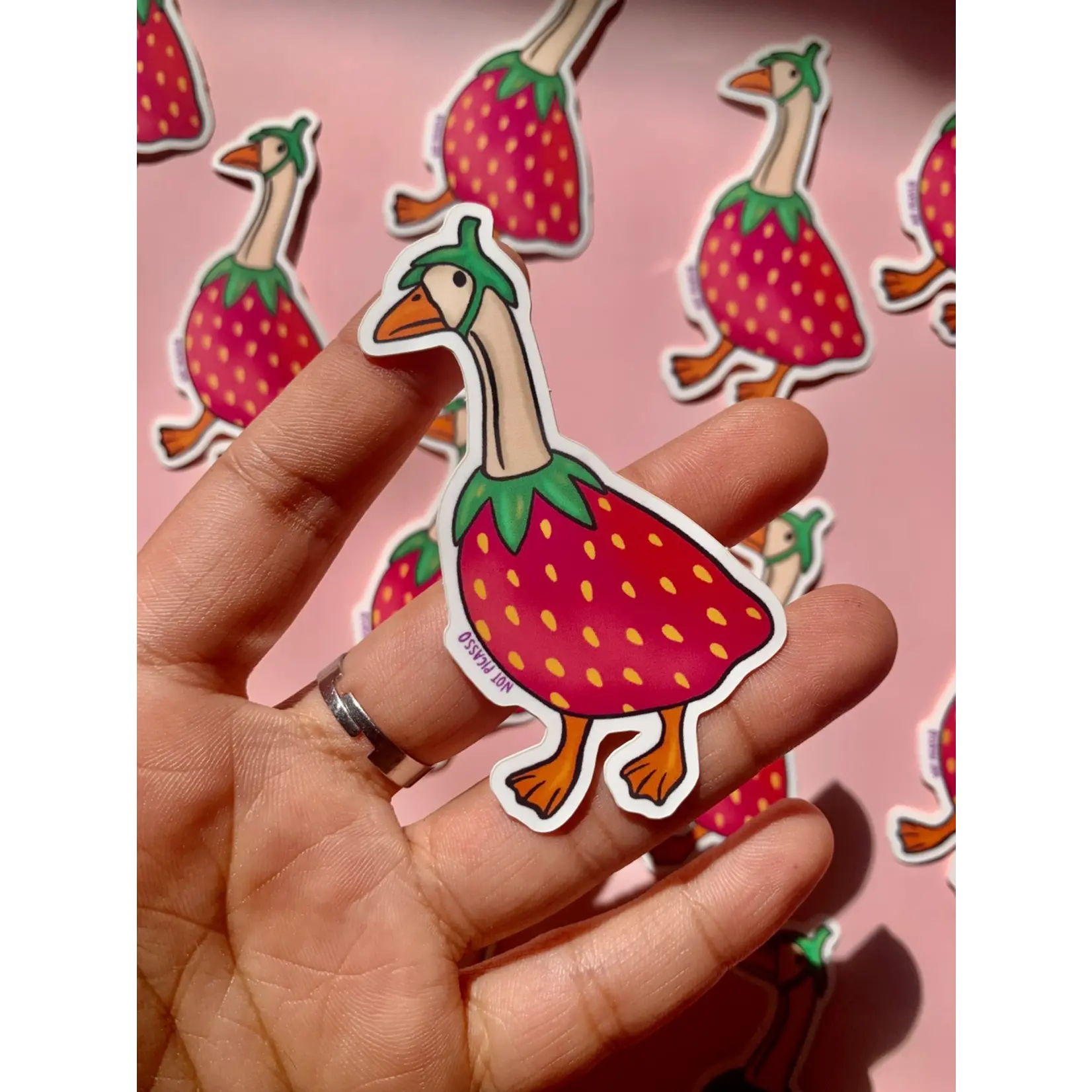 Not Picasso Gooseberry Sticker