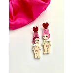 Not Picasso Love Bunnies Earrings