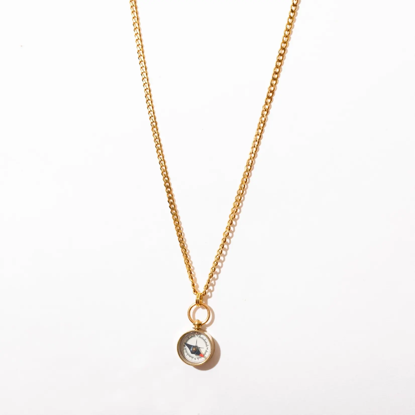 Larissa Loden Mini Compass Necklace