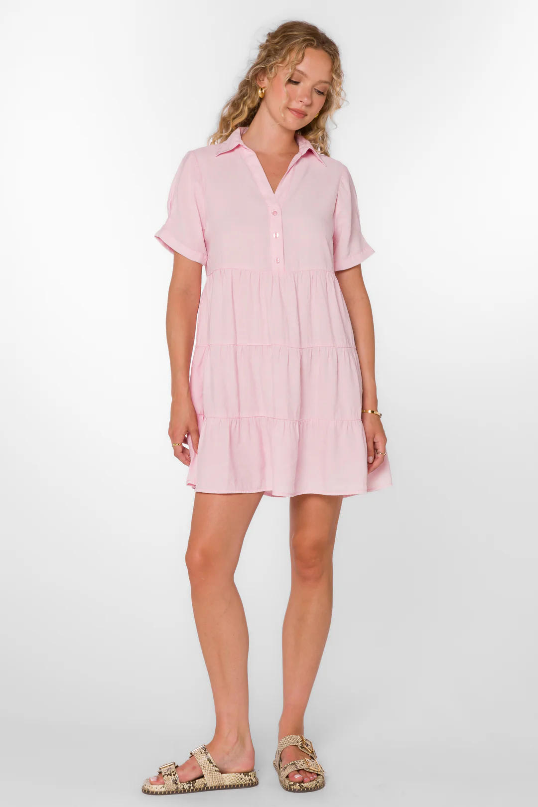 Graham Dress-Pink - The Brass Owl