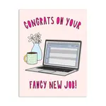 Near Modern Disaster Fancy New Job Card
