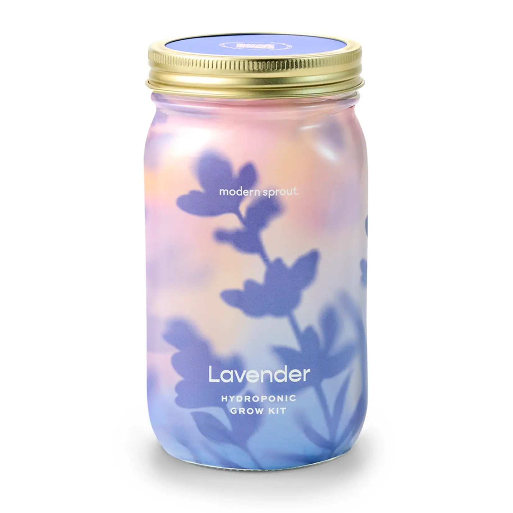 Modern Sprout Herb Garden Jar Lavender