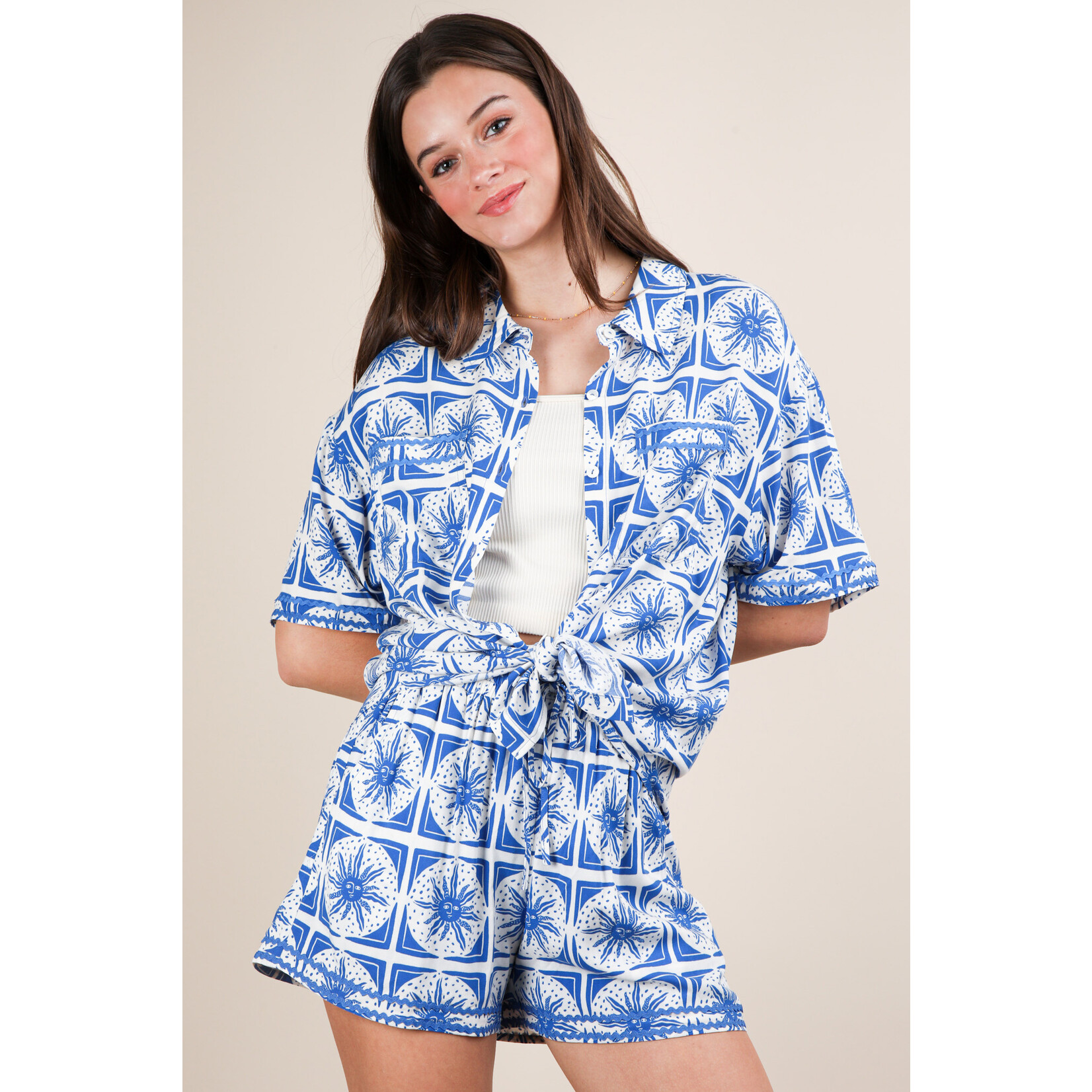 Very J Tropics Set-Blue