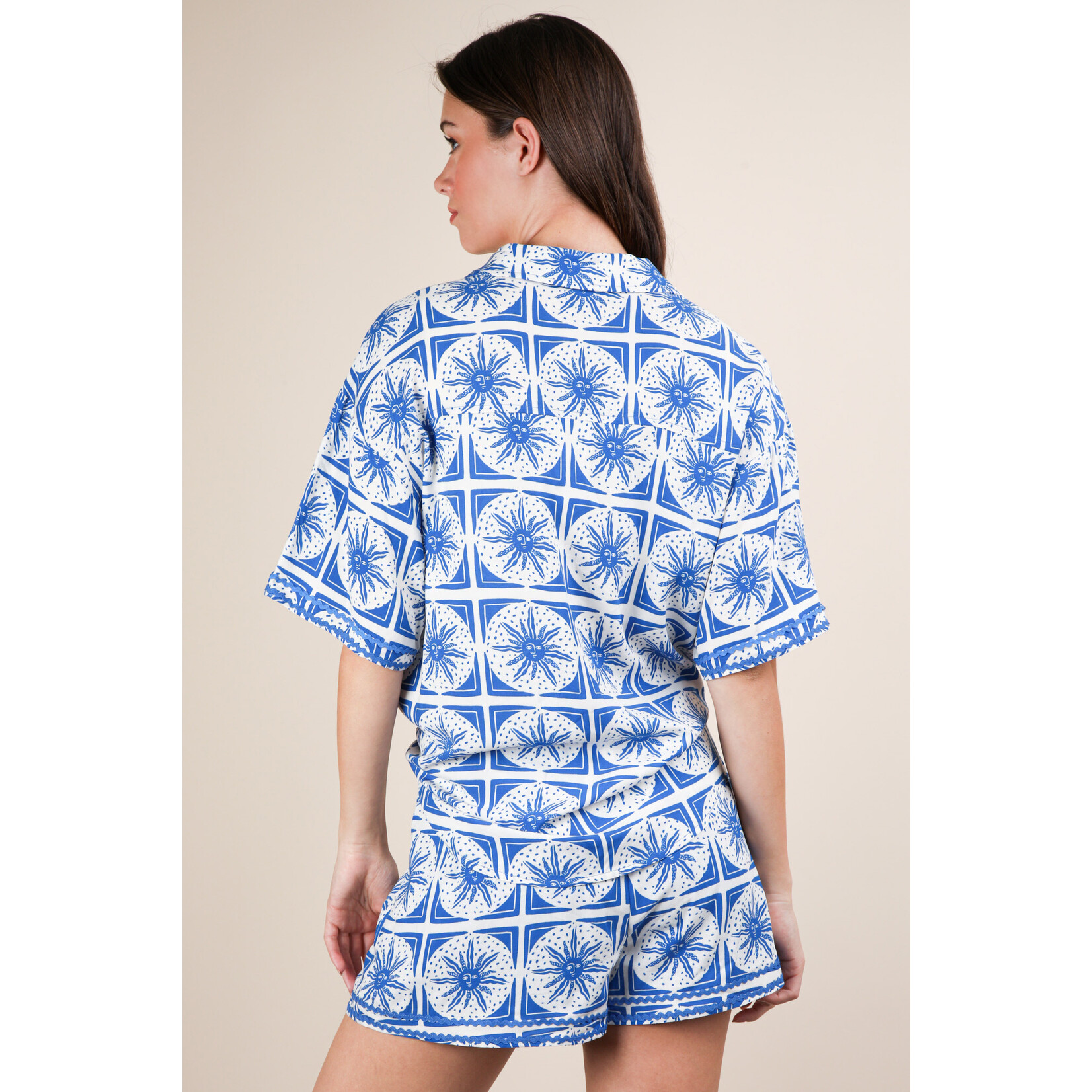 Very J Tropics Set-Blue