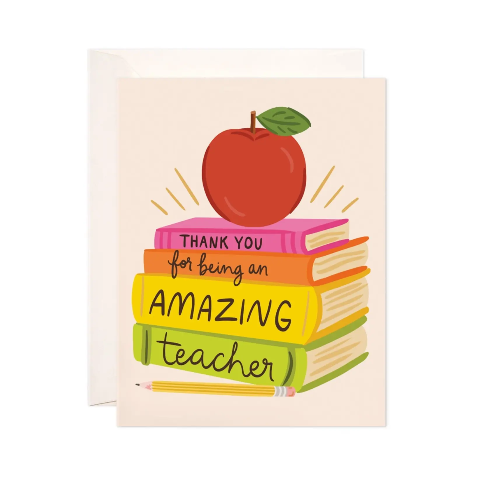 Bloomwolf Studio Amazing Teacher Card