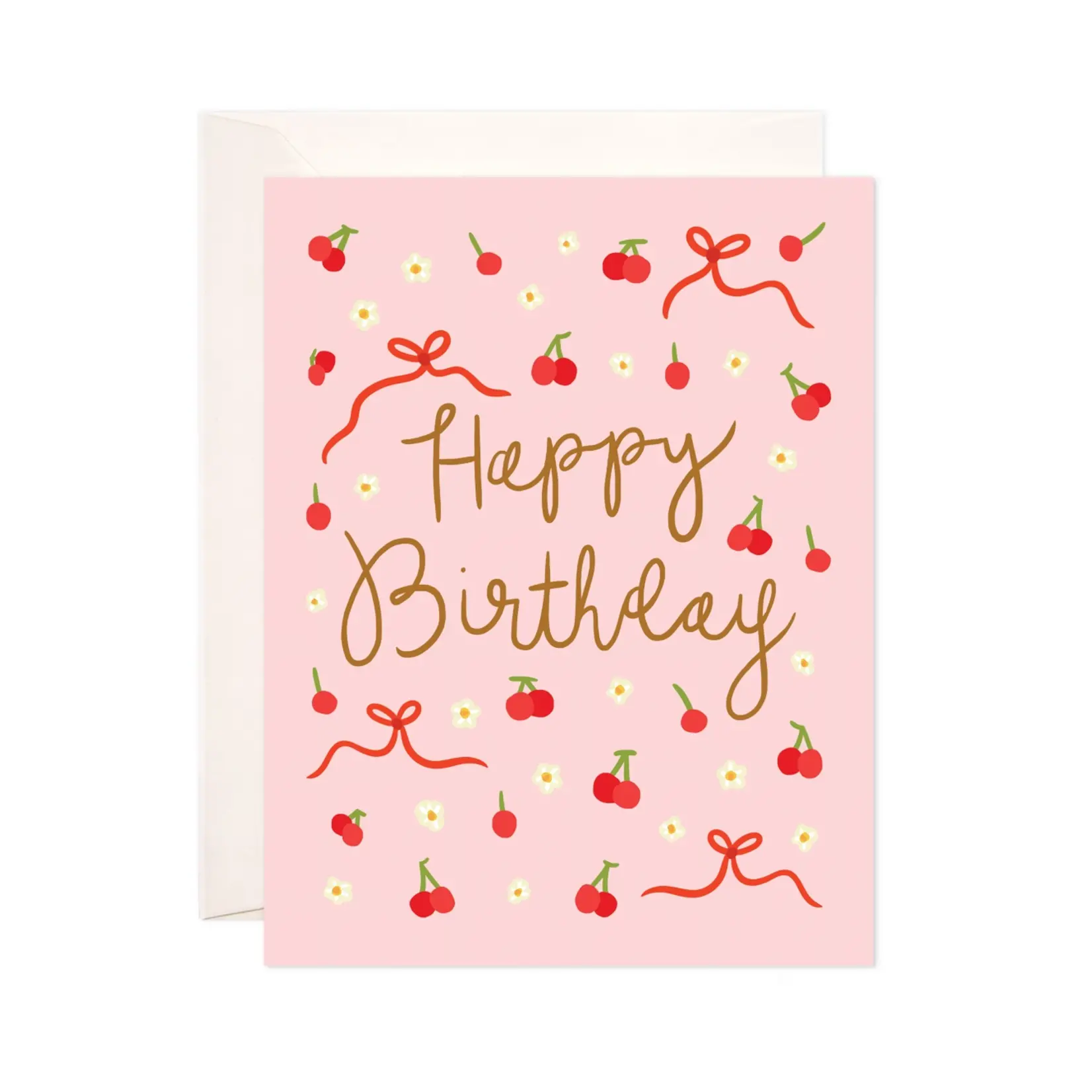 Bloomwolf Studio Birthday Cherries Card