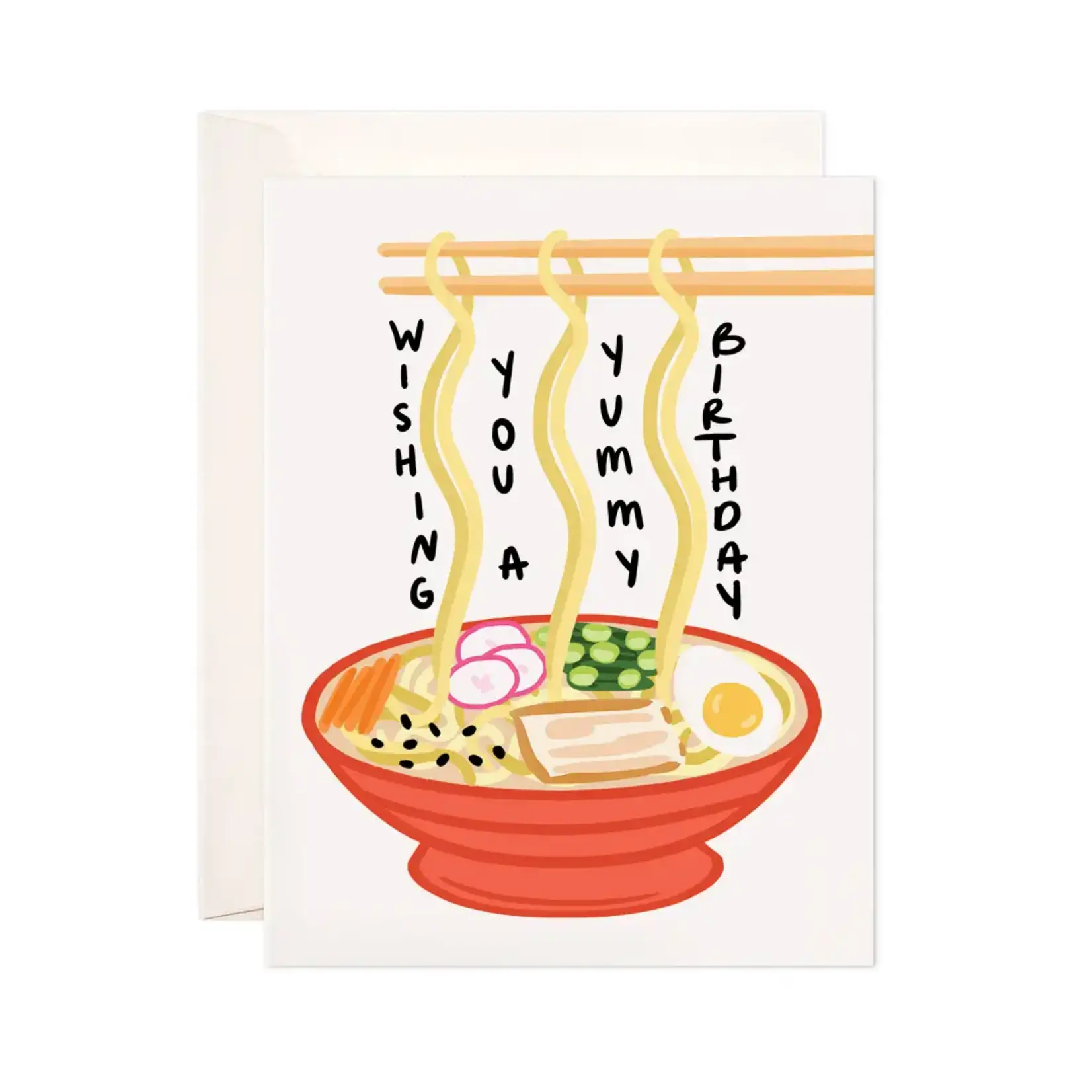 Bloomwolf Studio Birthday Noodles Card