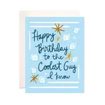Bloomwolf Studio Coolest Guy Greeting Card