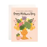 Bloomwolf Studio Mom & Best Friend Greeting Card