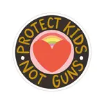 Bloomwolf Studio Protect Kids Not Guns Vinyl Sticker