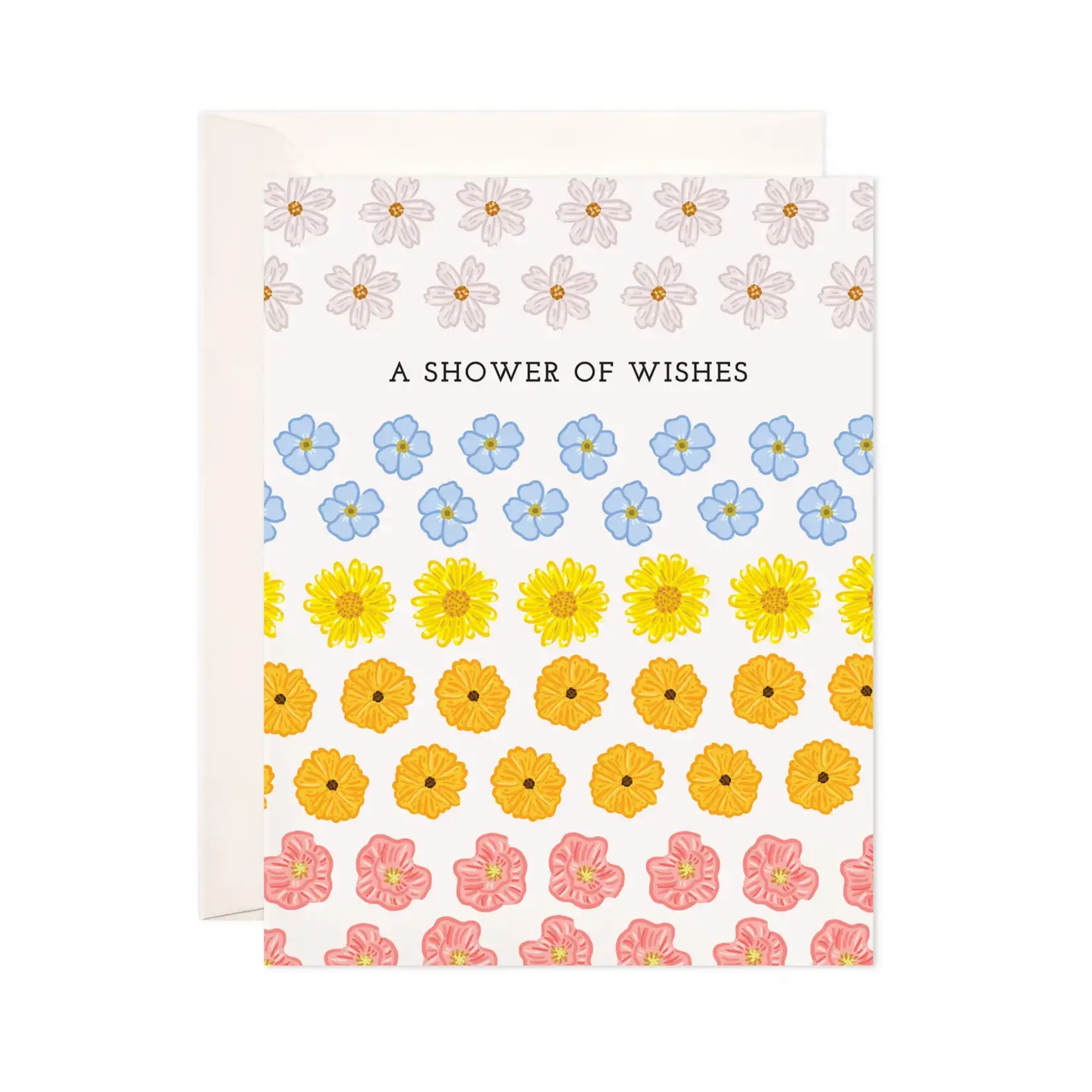 Bloomwolf Studio Shower of Wishes Card