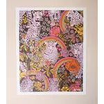 Ash + Chess Leopard Garden Mellow Print