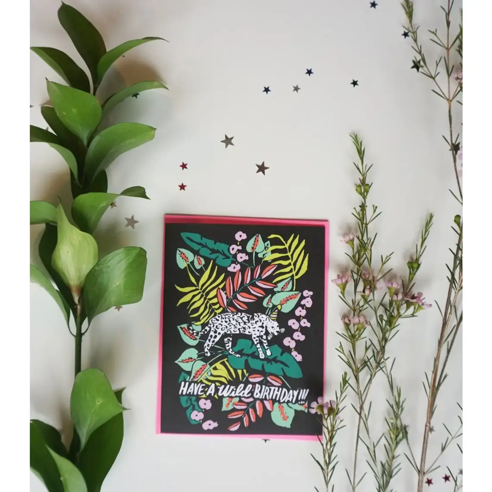 Ash + Chess Wild Birthday Card