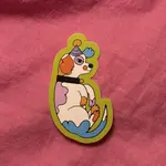 Ash + Chess Sticker - Silly Dog