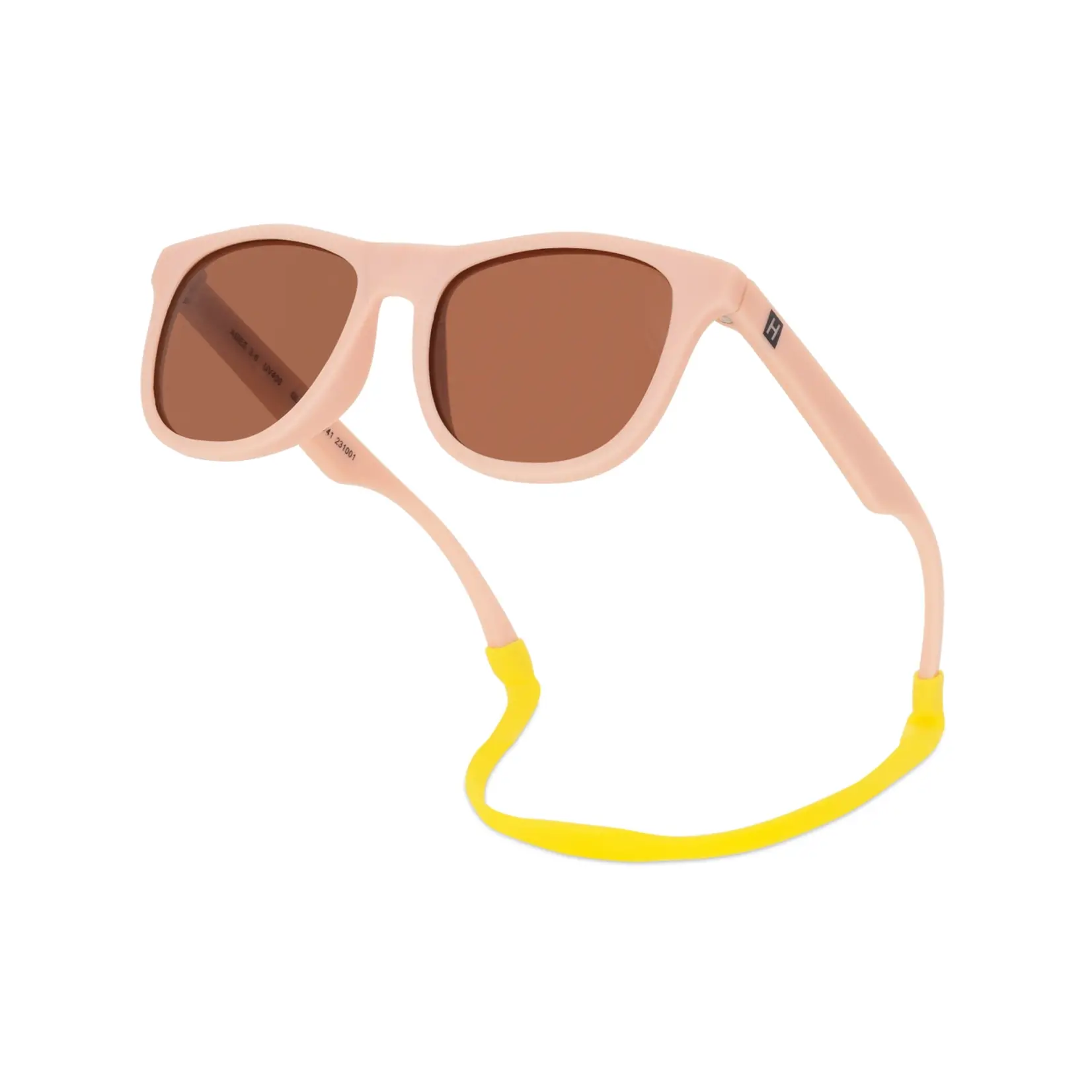 Hipsterkid Polarized Sunglasses-Blush