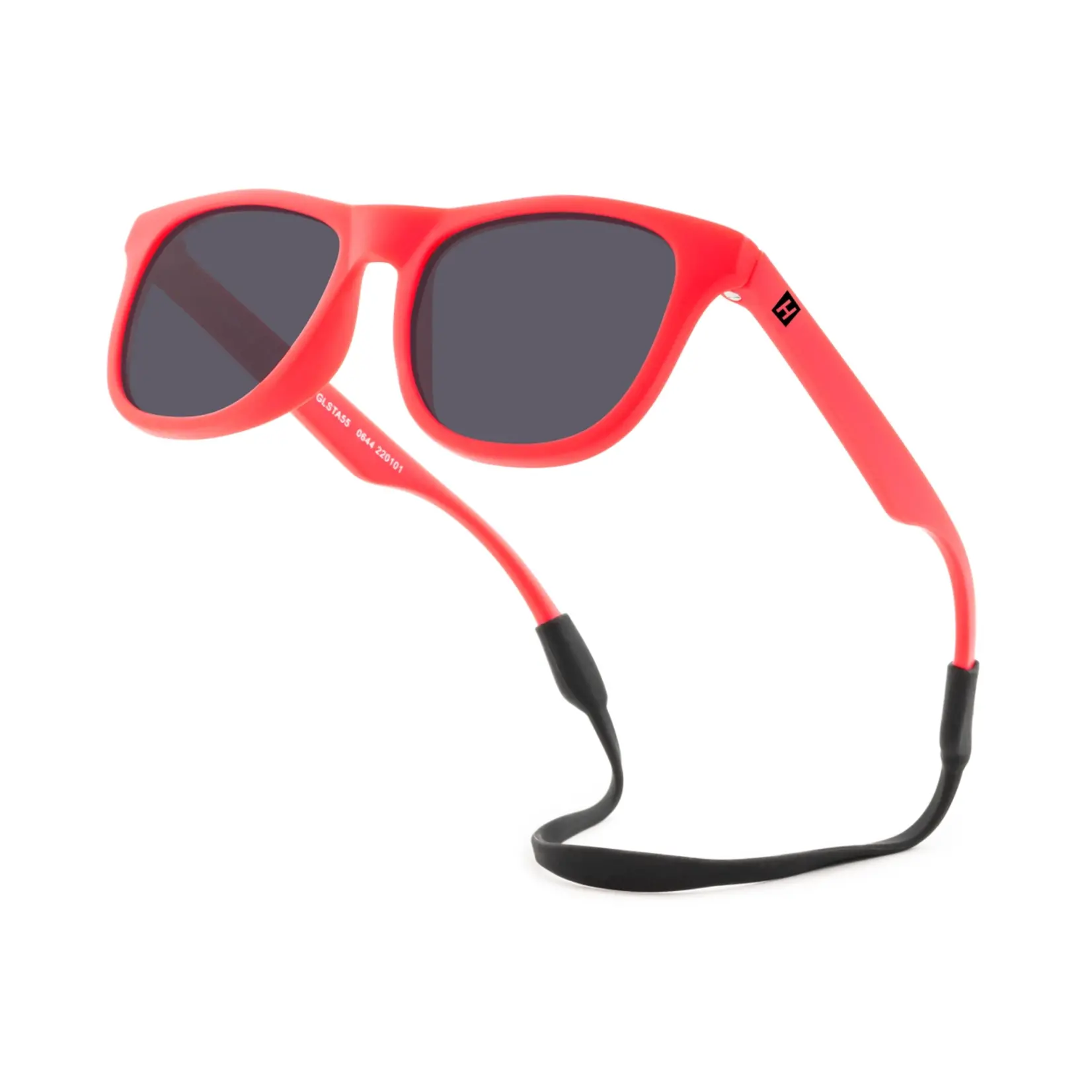Hipsterkid Polarized Sunglasses-Coral