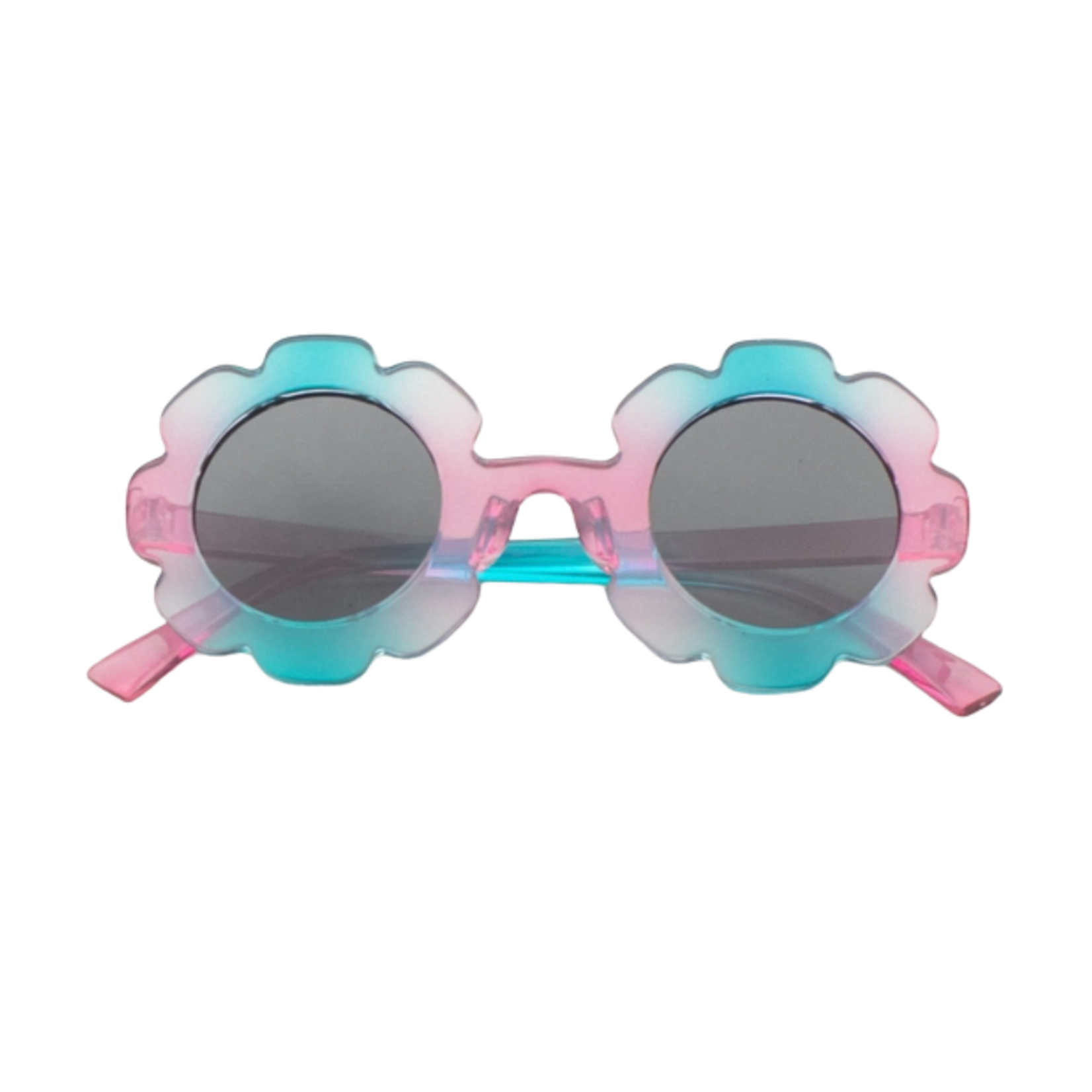 Space 46 Flower Sunglasses-Blue