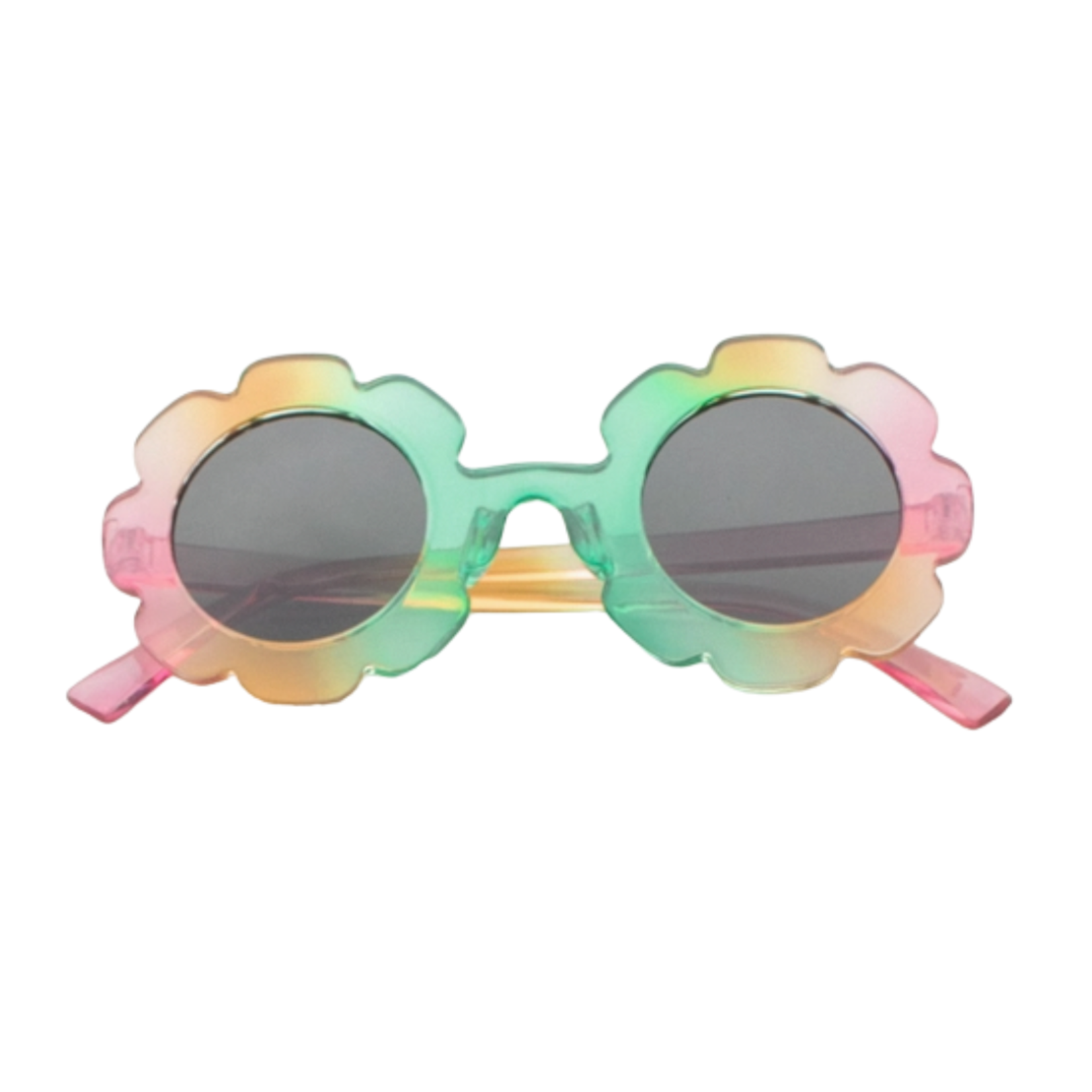 Space 46 Flower Sunglasses-Green