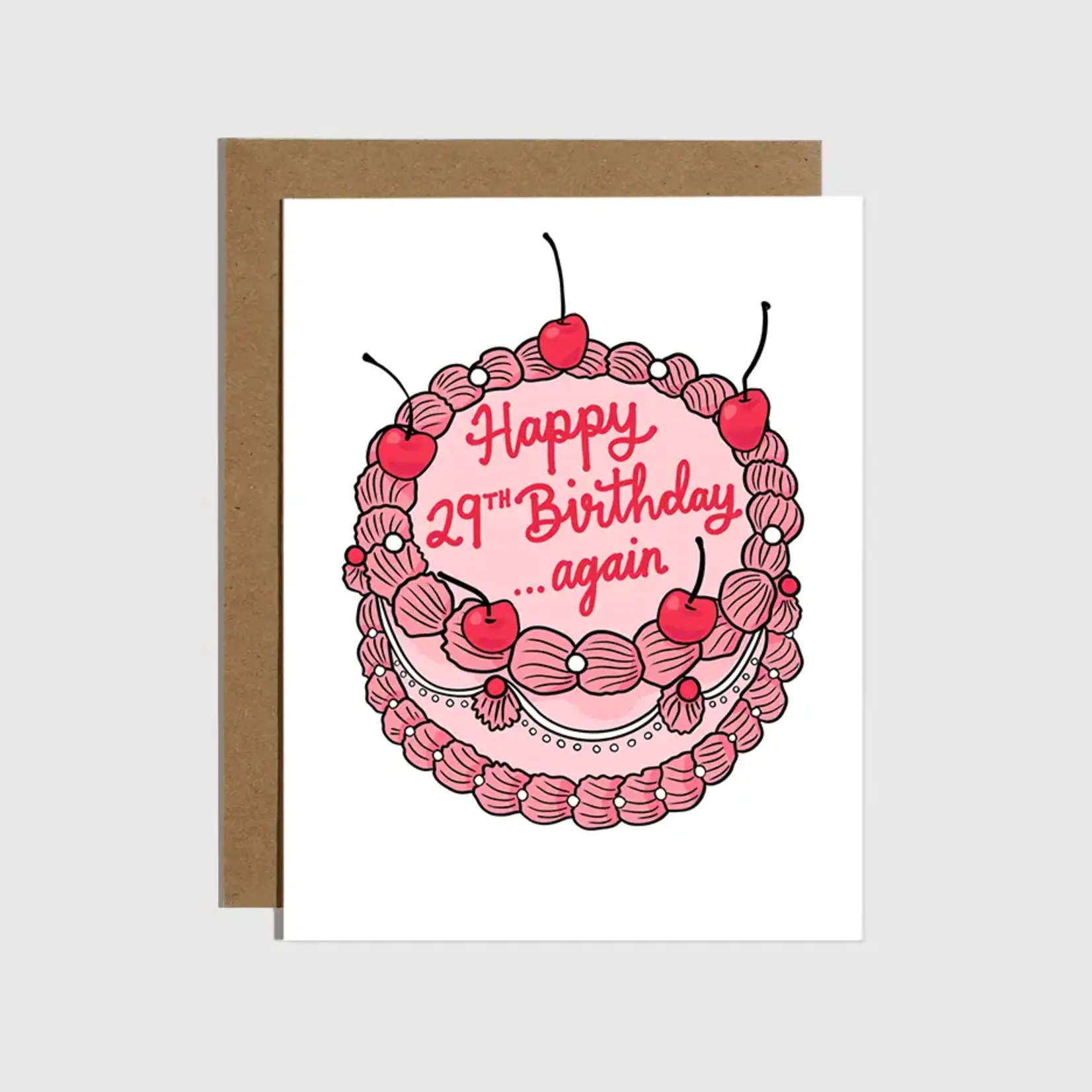 Brittany Paige Happy 29th Birthday Again Card