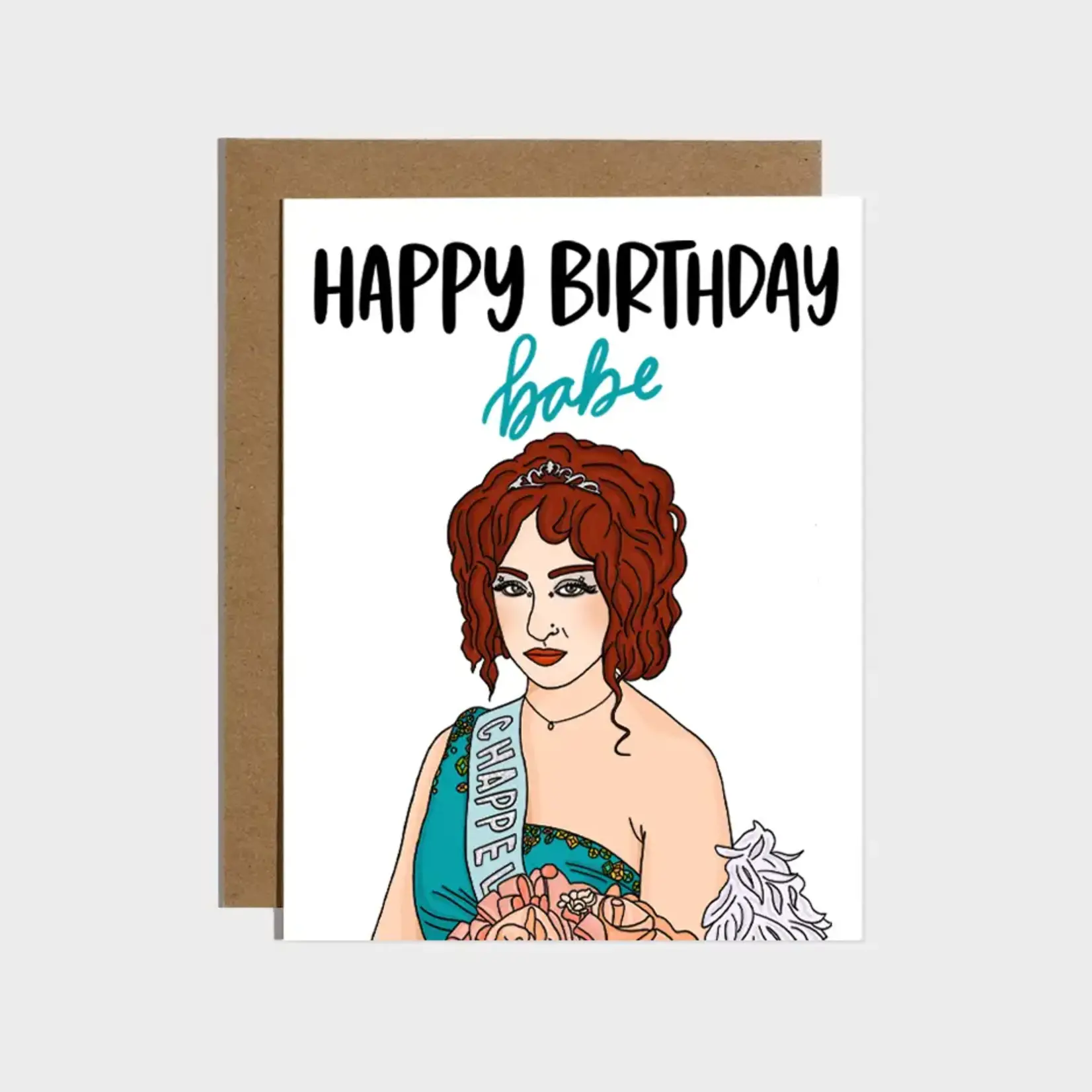 Brittany Paige Happy Birthday Babe Card