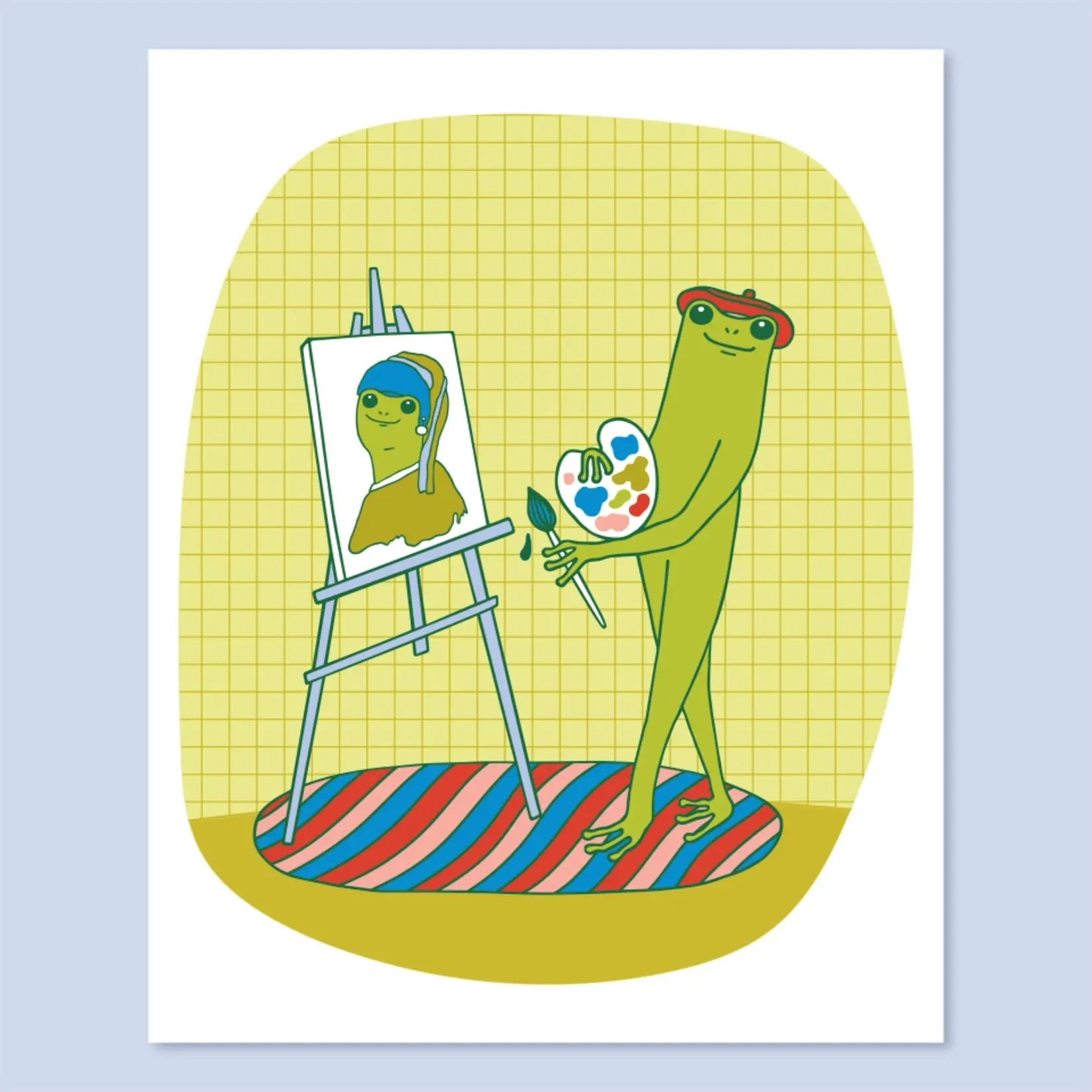 The Good Twin Artist Frog Print