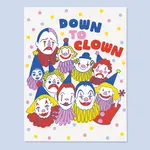 The Good Twin Down To Clown Card