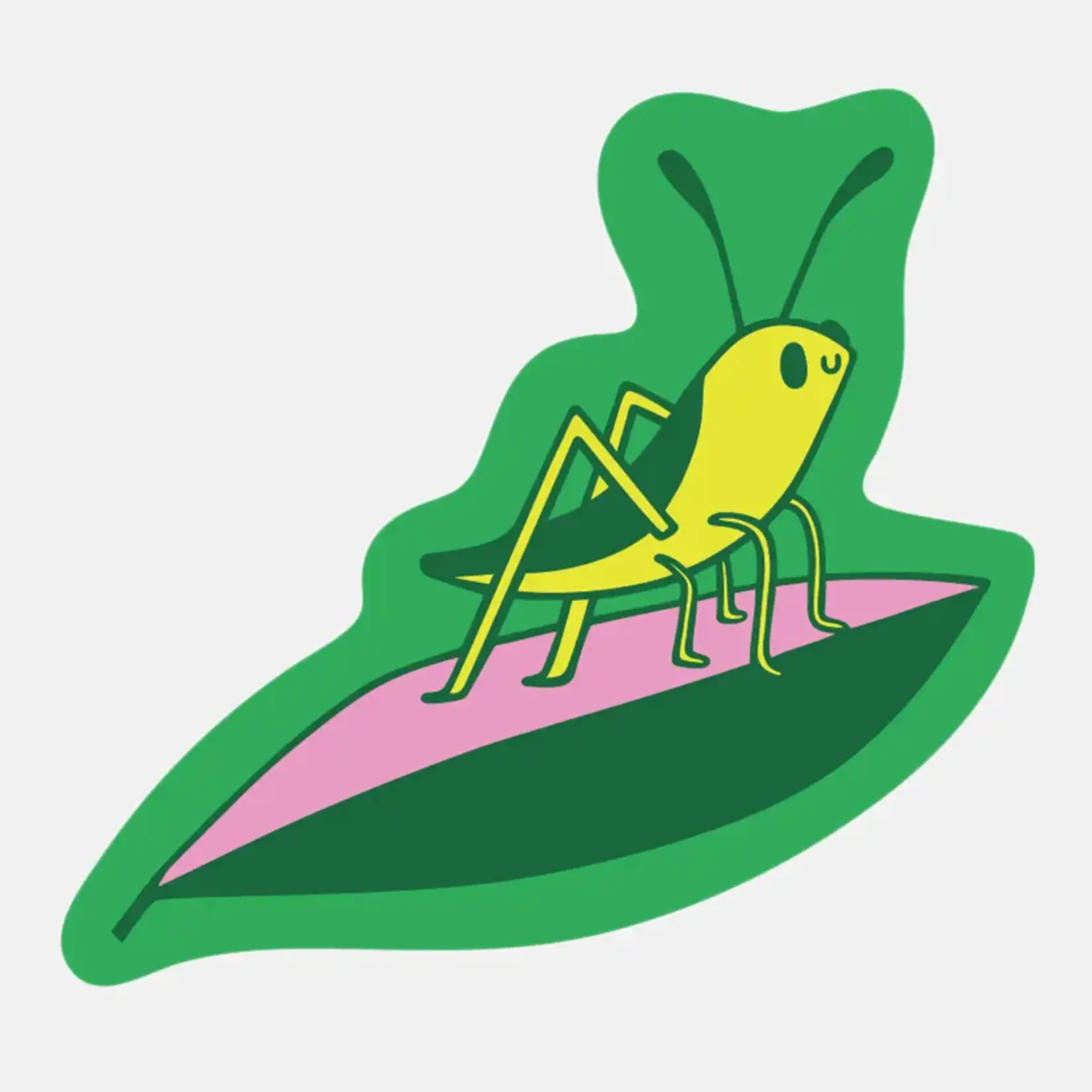 The Good Twin Grasshopper Sticker