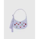 Baggu Small Nylon Crescent Bag - Embroidered Miffy